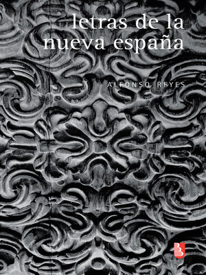 cover image of Letras de la Nueva España